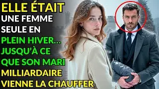 ELLE ÉTAIT UNE FEMME SEULE EN PLEIN HIVER… JUSQU’À CE QUE SON MARI MILLIARDAIRE VIENNE LA CHAUFFER