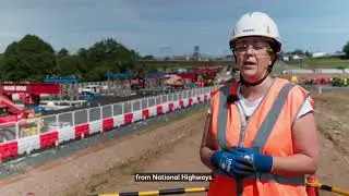 Skanska receives huge steel beams for new Penrith railway bridge