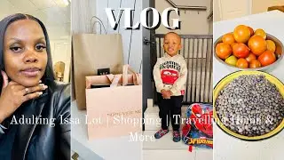 VLOG: Adulting Issa Lot | Shopping | Travelling Home & More
