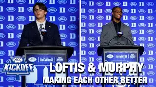 Duke's Grayson Loftis & Maalik Murphy Making Each Other Better