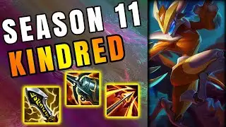 How to carry on Kindred with THIS Items | Season 11 Jungle Gameplay + Runes  | League of Legends