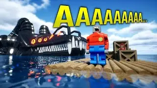 ŚRODEK OCEANU - MORSKI Survival 🐋 w Brick Rigs