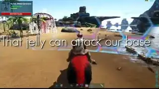 Nightmare jellyfish vs apexcarno fight: Ark supreme : ark survival evolved ep-9