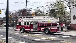 Parsippany NJ Lake Hiawatha District 4 Truck 43 Responding 4-12-25