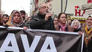 SERHAT'TA KİTLESEL ROJAVA EYLEMLERİ