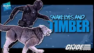 Hasbro G.I.JOE Classified Series Snake Eyes and Timbur Alpha Commandos Set @TheReviewSpot
