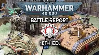 Death Guard Vs Mechanized Guard | Adepticon 10th Edition Battle Report | Warhammer 40,000
