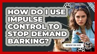 How Do I Use Impulse Control To Stop Demand Barking? - Obedient Dog Guide