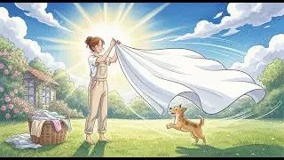 Um Dia de Lavanderia /Rotina de Domingo Aconchegante | ASMR Ghibli#ghibli#minhavidaghibli#asmrghibli