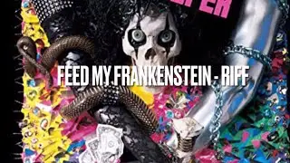 How to play Feed my Frankenstein riff - Alice Cooper