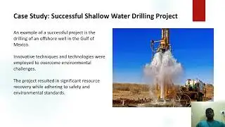 Under Water Drilling And Deep Excavation In Shallow Water