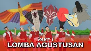 LOMBA AGUSTUSAN PART 1 | Layangan | Animasi Mas Sayur Spesial Kemerdekaan Indonesia