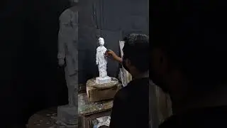 Sculpture making in fiberglass #fiberglass #art #sculptures