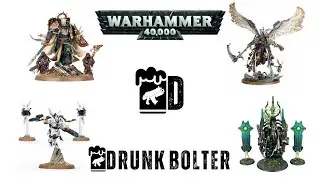 Dark Angels & Tau vs Death Guard & Necrons | Warhammer 40k Apocalypse Battle Report