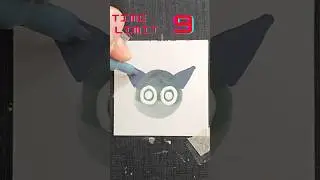 ✦ASMR✧ Drawing Gray Horror (Sprunki Retake) in 40 Seconds 🎨👻