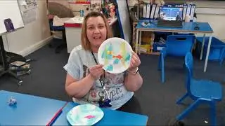 Final Paper Plate Aquarium