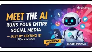 ⚠️ Meet the AI That Runs Your Entire Social Media &mdash; Just by Texting It! (AICora Review)