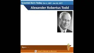 This Day in History October 2 - History of Biology
