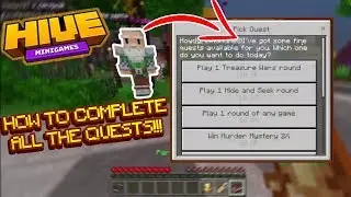 HOW TO COMPLETE ALL THE HIVE QUESTS FAST!! (Tutorial)