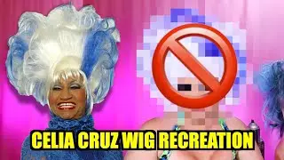 CELIA CRUZ WIG RECREATION