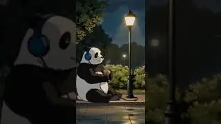 Rainy Nights 🌧️ | Chill Lofi Beats for Deep Focus & Calm Vibes 🐼✨ #lofi #music #anime #viral #love