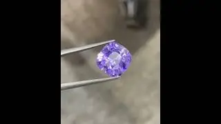 Lavender Color Natural Sapphire Stone  #highjewelry #naturalstone #finegems #naturalsapphire