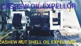 CASHEW NUT SHELL OIL EXPELLOR MACHINE