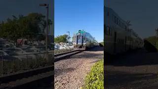 NCTC 2309 departs Encinitas with loud horn! #nctdcoaster #train #railfan #railroad #railway