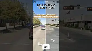 Dallas,TX:Then & Now: #googlemaps #googleearth #dallas #texas #thenandnow #exploring #business