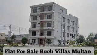 Apartment For Sale#Buch Villas Multan