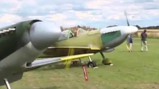 Enstone Spitfires engine runs