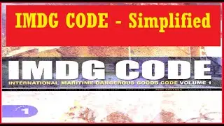 International Maritime Dangerous Goods Code - simplified