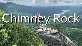CHIMNEY ROCK STATE PARK  // Panoramic views of Lake Lure & Hickory Nut Gorge in North Carolina