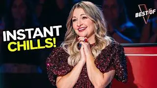 The Auditions That Sent Chills Down Every Coach's Spine | The Voice