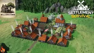Settlement Survival: Starting a NEW Town - Welcome to Williamstown!