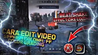 How to Edit Video Like Colonel FF on Android || Beat & Shake effect || Lovely Billie Eilish