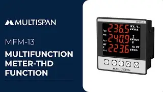Multispan Multi Function Meter: MFM 13 Product Guide