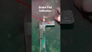 Brake Pad Indicator or Brake Pad Noise #shorts #youtubeshorts #cars
