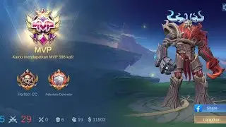 Belerick - Mobile Legends 🍓 lebih utamain item defends musuh hero baru dominan ice.. krn lbh kuat.. 