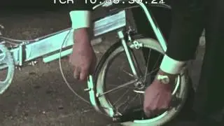 Harry Bickerton and Bickerton Portable Bicycle