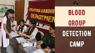 MGM - Blood group Detection camp | MGM Journalism