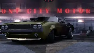 Need for Speed: Carbon. Dodge Challenger customization and race.
