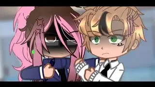 Beat his a$$ bro! || Soulmate/High school au || Bedrock duo || DSMP || Gacha club trend