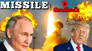 PUTIN YOHEREJE BALLISTIC MISSILE YA ORESHNIK🩸 UKRAINE,AMERICA, ISRAEL ,IRAN