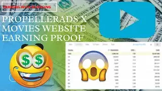 🔴 Live Proof | Earning Proof of Propellerads With Movies Website 2021 Trick