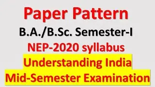 Mid semester examination syllabus and pattern
