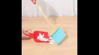 Wooden Cleaning Set for Kids | Montessori Toy