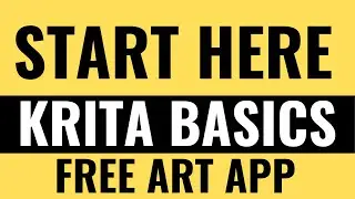Krita Beginner Guide: Learn the Basics in 1 Minutes
