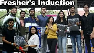 College Freshmen Induction🥳/ Halloween party 🎃 || Inside Ashutosh