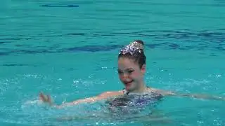 2025 Artistic Swimming Solo Free Senior 9.